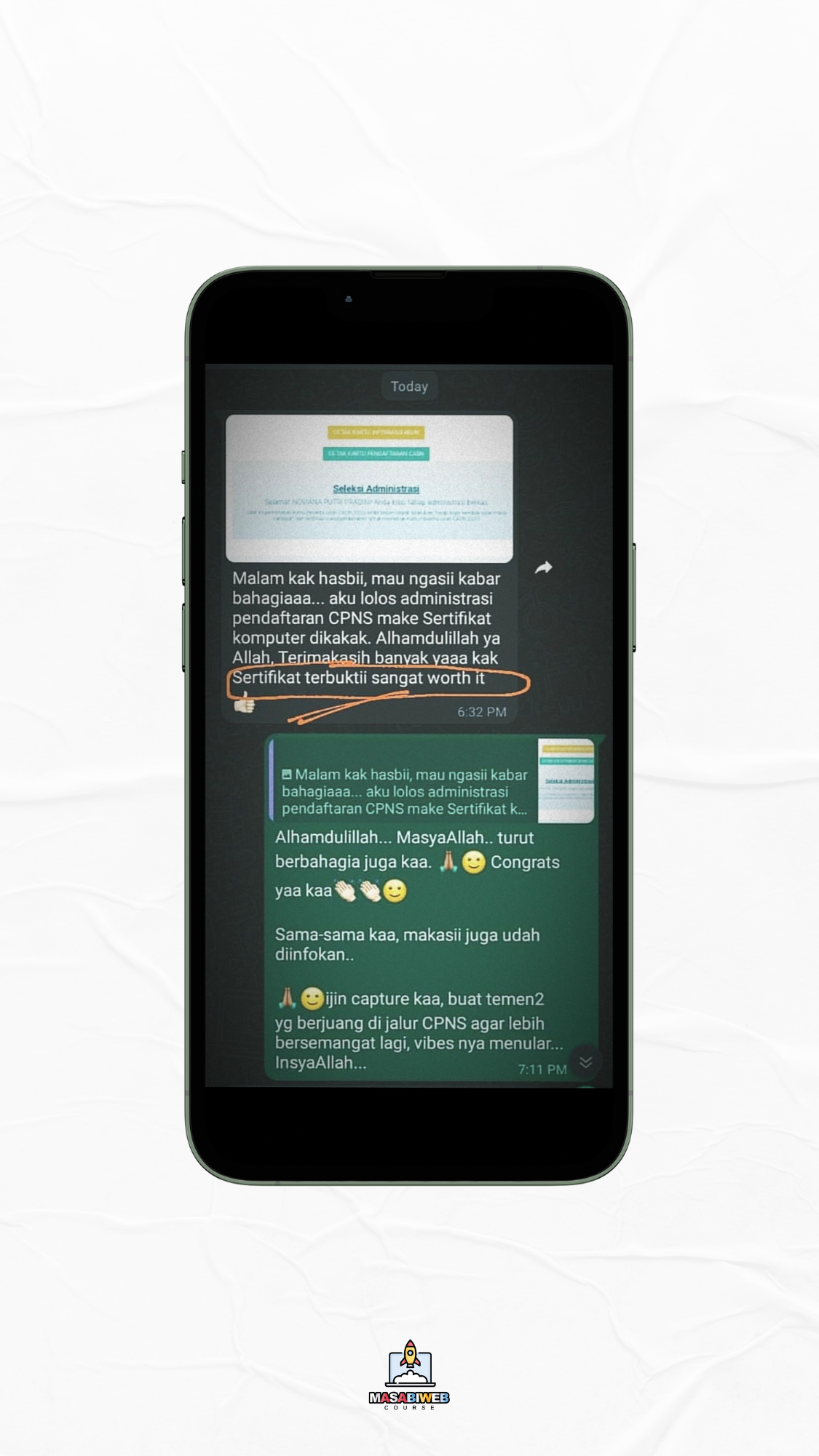 Sertifikat Microsoft Office